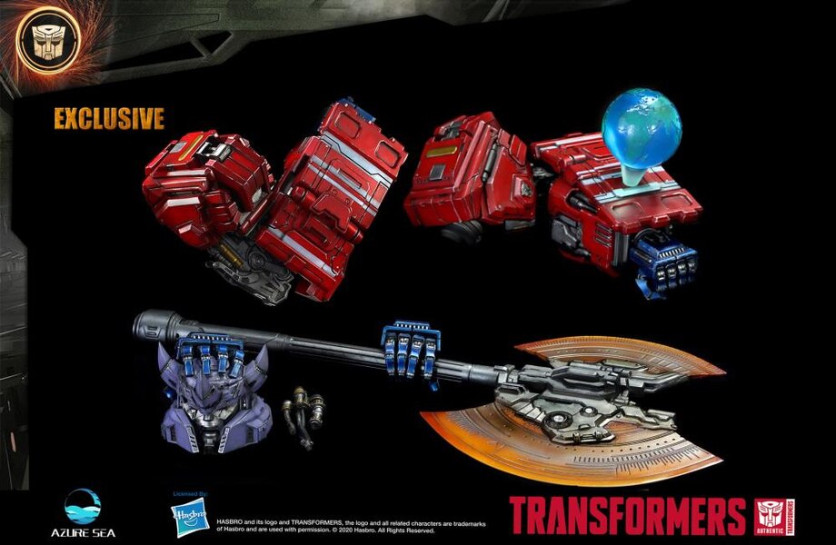 AzureSea Studio Transformers Optimus Prime Statue Color Image  (23 of 42)